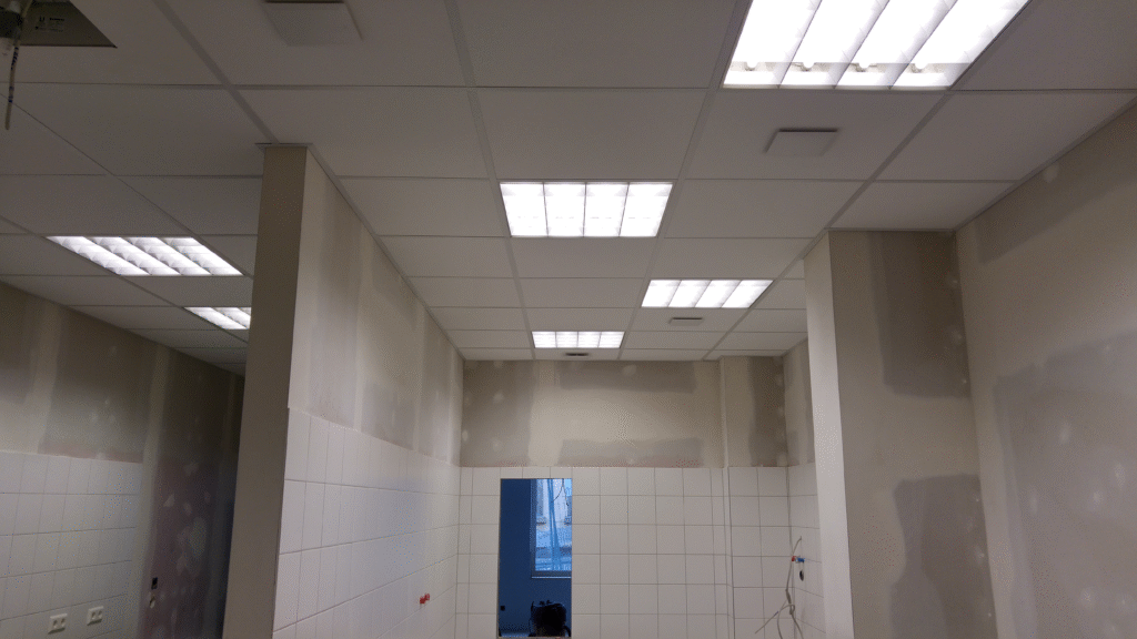 Bäckerei - Küchenbereich Kassettendecke, Trennwände - BKS Premium