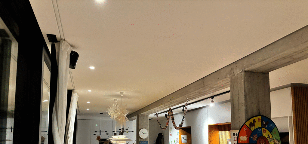 Trockenbau Wohnzimmer Abgehängte Decke Schattenfuge - BKS Premium